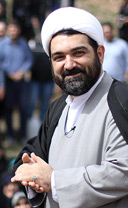 درخت کاری حجت الاسلام شهاب مرادی همراه اعضای کلاس مجردها