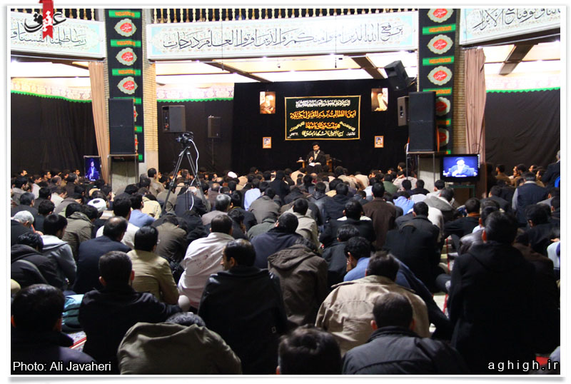 سخنرانی خحت الاسلام حسینی قمی در هیئت میثاق با شهدا