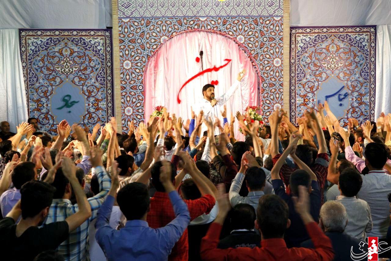 جشن میلاد حضرت عباس (ع) در بیت العباس رفسنجان