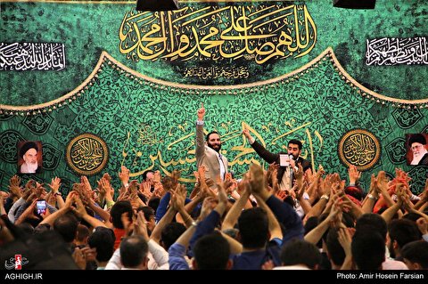 جشن میلاد حضرت علی اکبر (ع) در مهدیه امام حسن مجتبی(ع)
