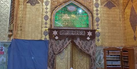 درهای حرم امام علی بسته شد+ عکس