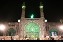شب اول برنامه زنده عطر رمضان در آستان  امامزاده ابوالحسن(ع) شهر ری