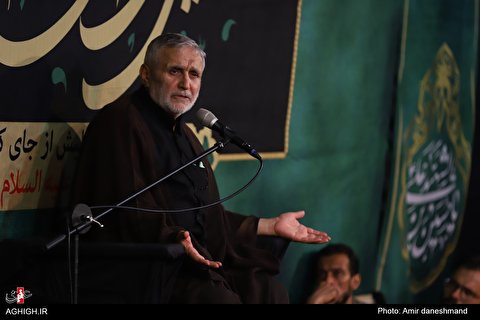 عزاداری شب 18 صفر در موکب فدائیون سیده زینب کربلا
