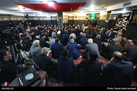 مراسم عزاداری اربعین حسینی (ع) در بیت حجت الاسلام و المسلمین منتظری دادستان کل کشور