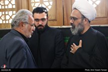 مراسم ترحیم والده حجت الاسلام دانشمند در مسجد شهید بهشتی