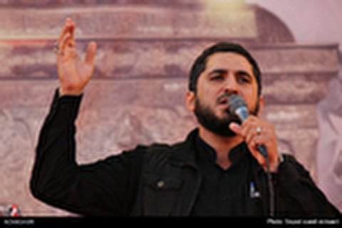 مداحی حاج امیر عباسی در مراسم وداع با شهدای امنیت