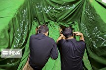 مراسم تشییع و خاکسپاری ۲ شهید گمنام در تهران
