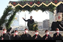 کاروان عقیق فاطمی در میدان هفت تیر