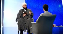 تجلیل حاج علی انسانی و جمعی از هیئتی ها از حجت الاسلام حامدکاشانی