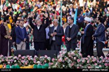 محفل بزرگ امام حسنی ها در ورزشگاه آزادی