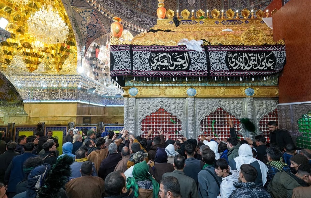 سامرا در شب شهادت امام هادی (ع) میزبان میلیون‌ها زائر شد