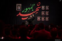 مراسم سوم شهادت رئیس جمهور شهید و یاران همراه در هیأت آیین حسینی
