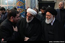 مراسم ترحیم شهدای خدمت در مسجد ارک تهران