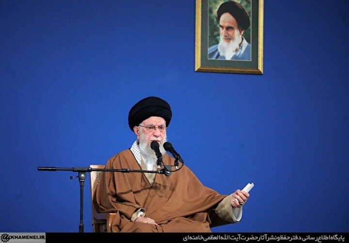 رهبر انقلاب: قدرت معنوی ملت ایران در حوادث تلخ ۱۴۰۳ آشکار شد/ آمریکایی‌ها بدانند با تهدید برابر ملت ایران به‌جایی نمی‌رسند