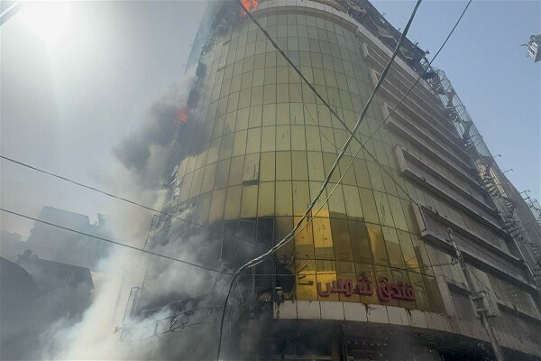 مهار آتش‌‌سوزی در هتل کربلا؛ کاروان‌ ایرانی آنجا نبود