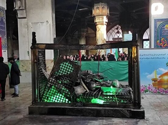 آغاز مرمت امامزاده سبزقبا(ع) به همت مواکب مردمی