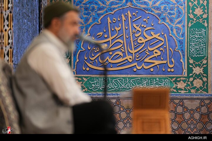 دومین شب مراسم مناجات‌خوانی ماه رمضان در حرم اما رضا(ع)