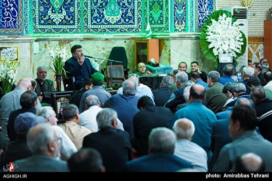 مراسم ترحیم برادر حاج ماشاءالله عابدی