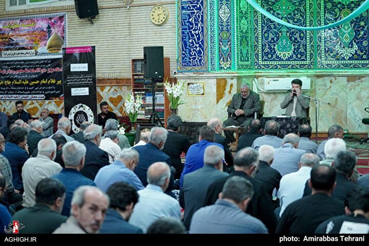 مراسم ترحیم برادر حاج ماشاءالله عابدی