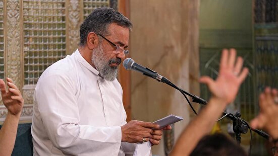 توضیحات حاج محمود کریمی درباره برگزاری مراسم دهه اول محرم در کربلا