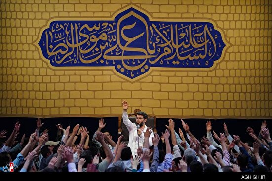 جشن میلاد امام رضا (ع) در هیئت آیین حسینی