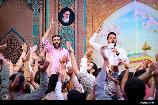 جشن میلاد امام رضا(ع) در هیئت فدائیان حسین(ع) اصفهان