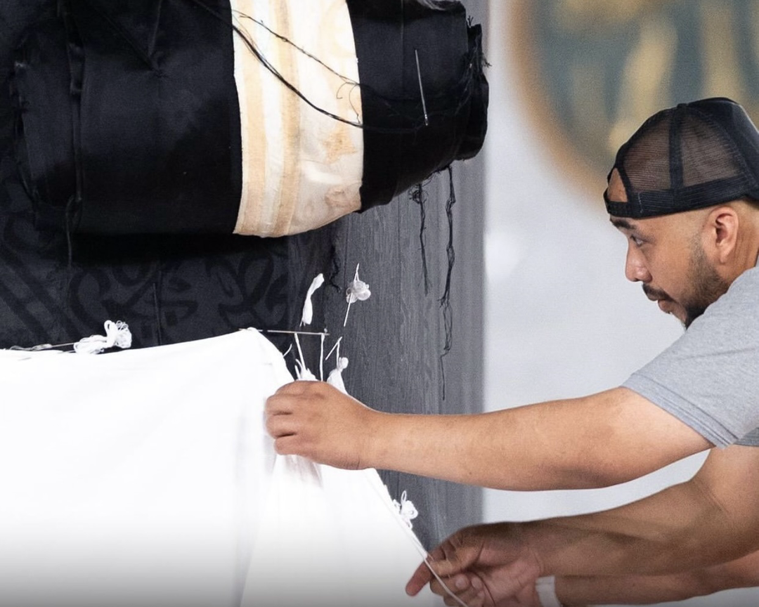 خانه خدا در آستانه حج ۱۴۰۴ لباس احرام پوشید +عکس و فیلم