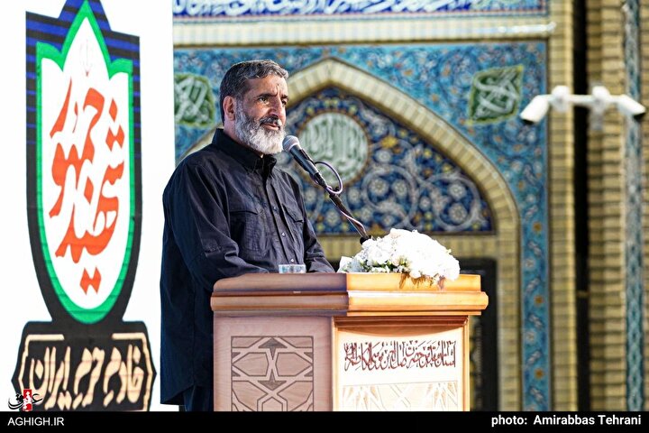 مراسم اولین سالگرد شهادت شهدای خدمت در آستان امامزاده صالح(ع)