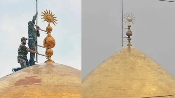 الجولانی به پرچم‌ حرم حضرت زینب (س) هم رحم نکرد