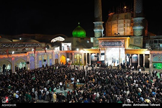 قاب هایی از شب اول مسلمیه ۱۴۰۴ در حرم حضرت عبدالعظیم(ع)