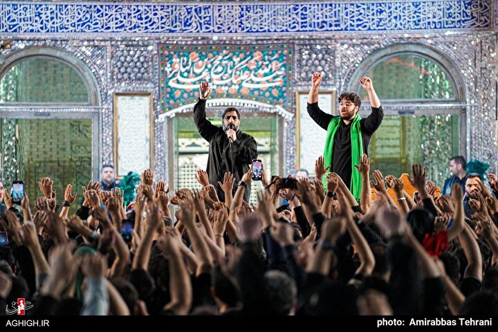 شب سوم مسلمیه ۱۴۰۴ در حرم حضرت عبدالعظیم(ع)