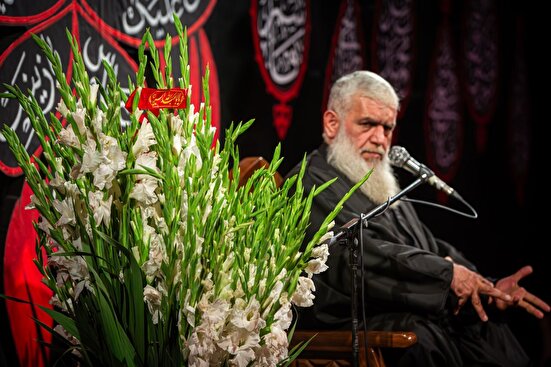 شب هشتم محرم ۱۴۴۷ در هیئت فاطمیون قم