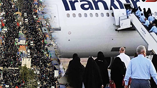 رشد ۸۰ درصدی بلیت پرواز اربعین
