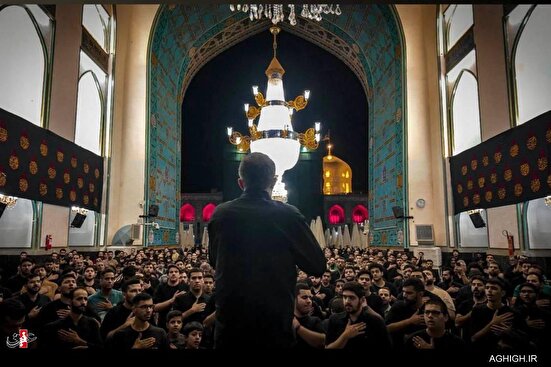 عزداری دهه دوم محرم در حرم امام رضا(ع)