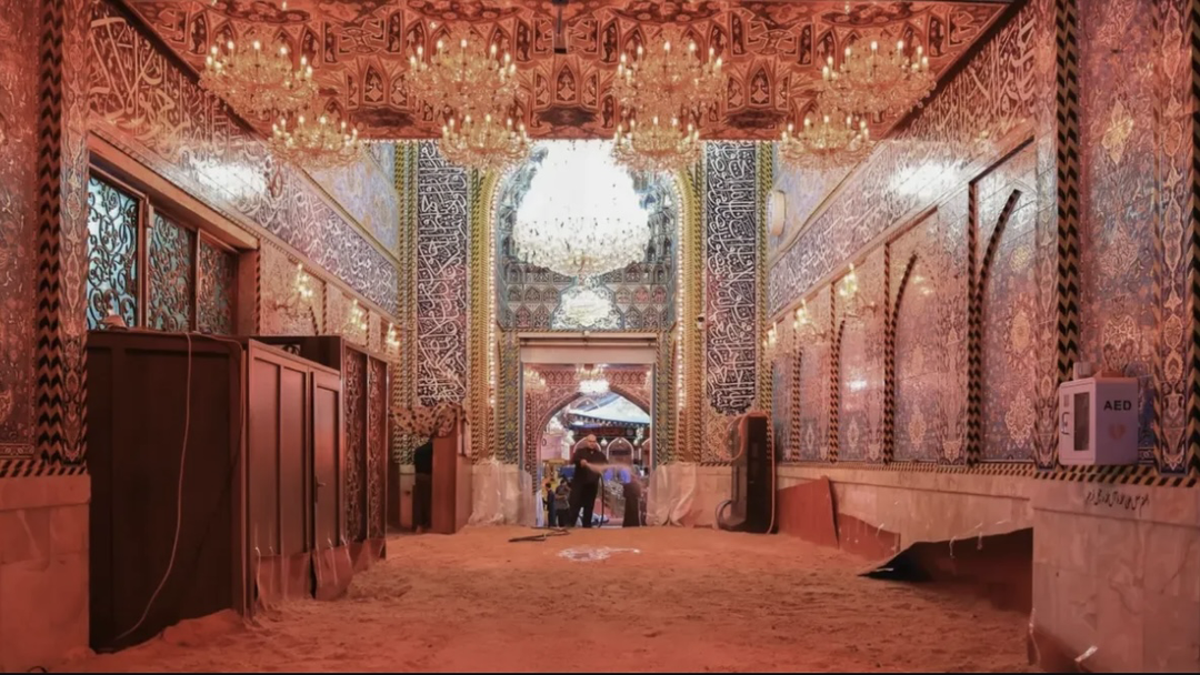 آماده‌سازی کربلا برای حضور بزرگ‌ترین دسته عزاداری عاشورا +عکس و فیلم