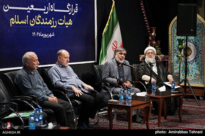نشست خبری کمیته‌های قرارگاه اربعین هیأت رزمندگان اسلام