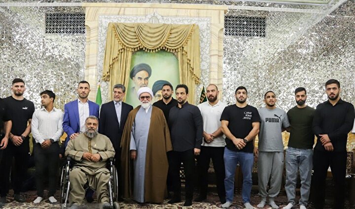 آیت‌الله مروی: کشتی ایرانی، تجلی خودباوری ملی/ جوان: ان‌شاءالله مدال المپیک را تقدیم آقا کنم