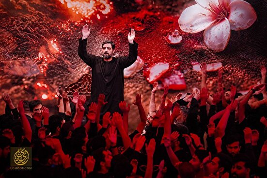 شب اول عزاداری شهادت حضرت زهرا(س) در هیئت ریحانةالحسین(س)