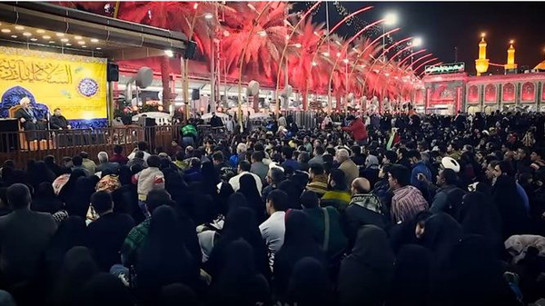 ایرانیان در کربلا سفره ام‌البنین برپا می‌کنند