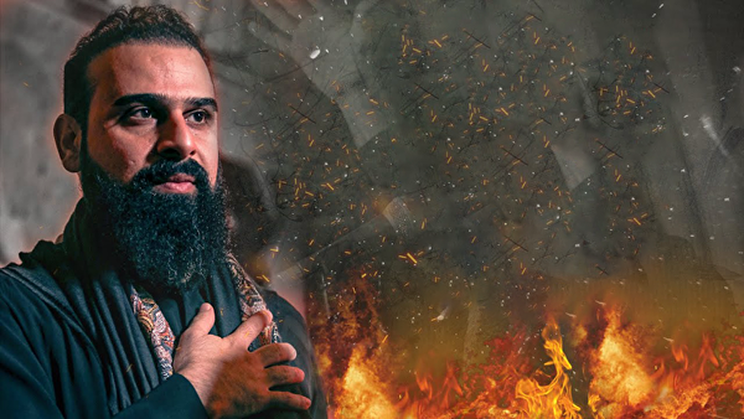 نوحه خضر عباس مداح مشهور عراقی برای وفات ام‌البنین(س)