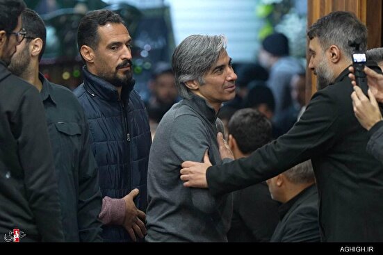 مراسم ترحیم پدربزرگ حاج محمدحسین پویانفر