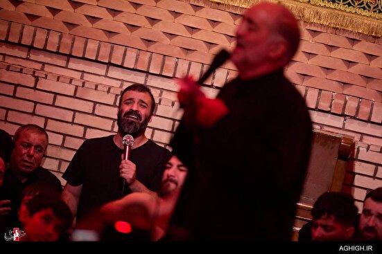 مراسم شب هفتم پدربزرگ حاج محمدحسین پویانفر