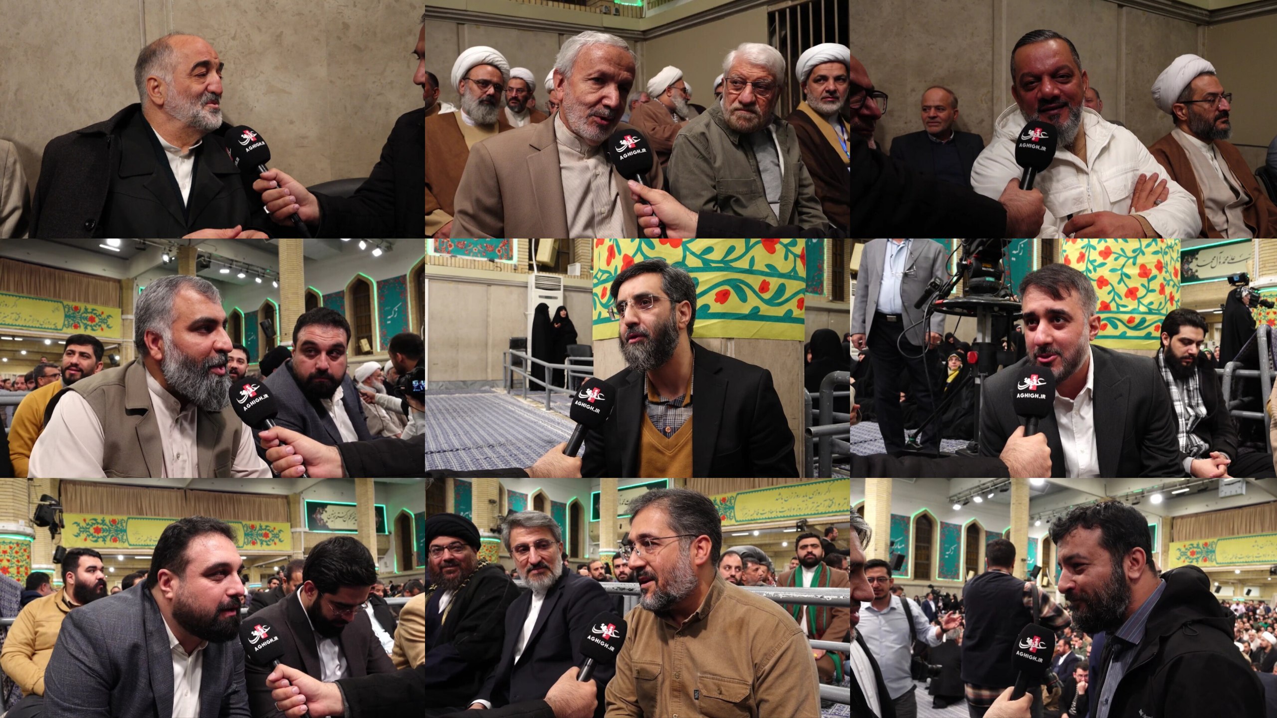 ما فدایی شماییم آقا جان؛ حرف‌های مداحان خطاب به رهبر انقلاب