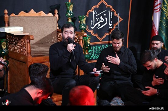 شب ششم عزاداری ایام فاطمیه در هیئت محبان الرضا (ع)