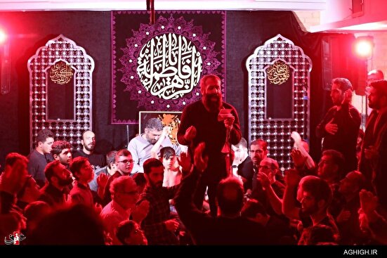 چهارمین شب روضه خانگی در منزل شیخ مصطفی کرمی