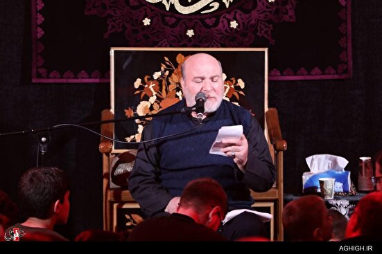 چهارمین شب روضه خانگی در منزل شیخ مصطفی کرمی