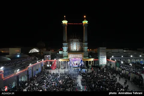 دومین شب مسلمیه در حرم حضرت عبدالعظیم حسنی(ع)