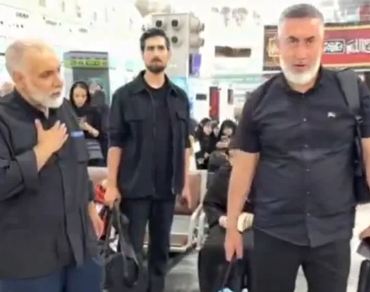 همسفر با کاروان اربعین جمعی از خانواده معظم شهدا