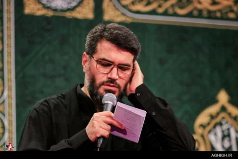 عزاداری شب شهادت حضرت معصومه(س) در هیئت آیین حسینی