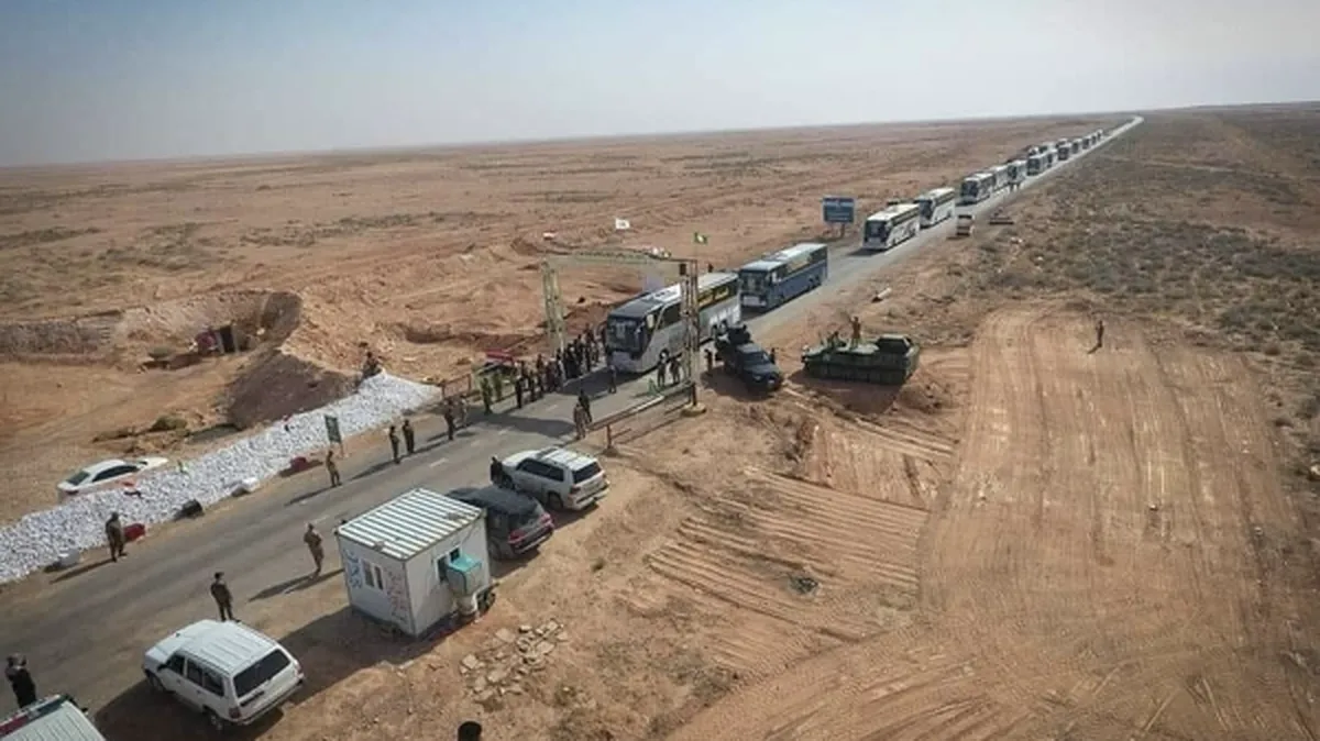نخستین گروه حجاج ایرانی وارد خاک عراق شد